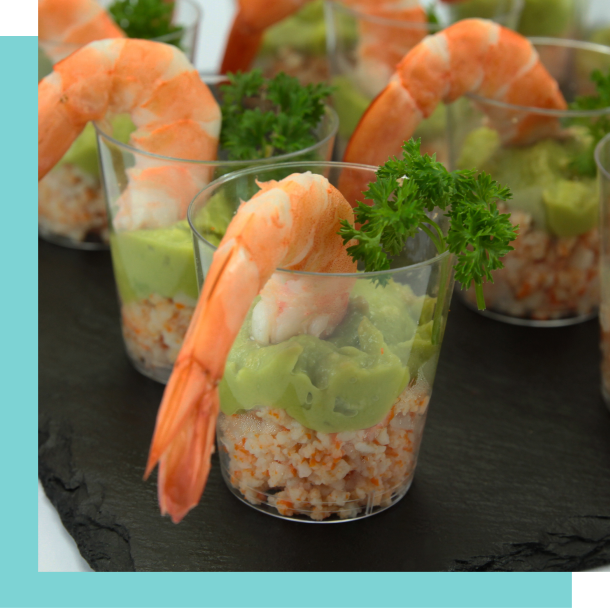 LES AMUSES-BOUCHES SALÉS EN « VERRINES » - meilleur resto LE TOUQUET-Paris PLAGE